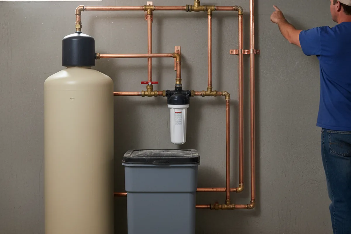 Whole-house water treatment system installed in Bunola